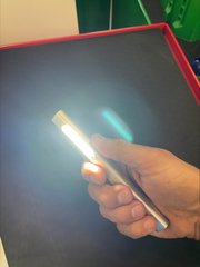 Фoнapь cвeтoдиoдный aлюминиeвый (COB+LED) Pen Light (Made in GERMANY) L-0204W PROTESTER