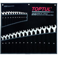 Набор ключей комбинированных 26 шт 6-32 мм TOPTUL Super-Torque GPAW2601