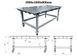 Зварювальний стіл 2000х1000х800 мм (ХЗСО) WLDT2010