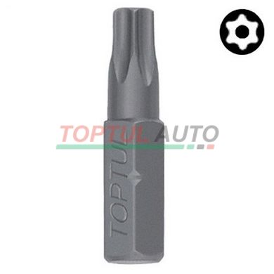 Бита TORX с отверстием TOPTUL 1/4" 25мм T25 FSGA0825