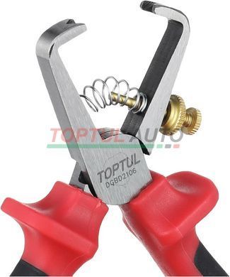 Знімач ізоляції проводів TOPTUL 6" 1000V DGBD2106
