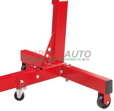 Стенд ремонту двигунів складаний поворотний (кантувач) 680кг TORIN T26801