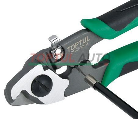 Кусачки усиленные TOPTUL 7,5" (для отрезания троса) DNCA227E