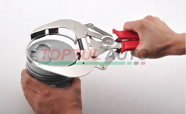 Кліщі для установки поршневих кілець 50-100мм TOPTUL L215мм JABA0510