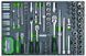 Набор инструмента в ложементе 1/4", 3/8", 1/2" 126ед. TOPTUL GEDC611 GEDC611 фото 1