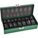 Набір ударних головок TOPTUL 1/2" 10-24мм 15ед. GDAD1501 GDAD1501 фото 1