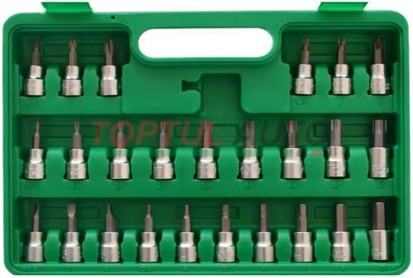 Набор инструмента в кейсе TOPTUL 3/8" 60ед. GCAI6001