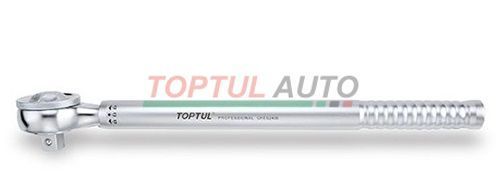 Трещотка телескопическая 1" 43 зубца 500-800мм TOPTUL CHES3208