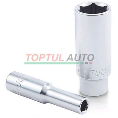 Головка торцева довга TOPTUL 1/4" 13 мм BAEE0813