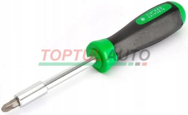 Набір торцевих головок і біт з тріскачкою TOPTUL 1/4" 41ед. GCAI4102
