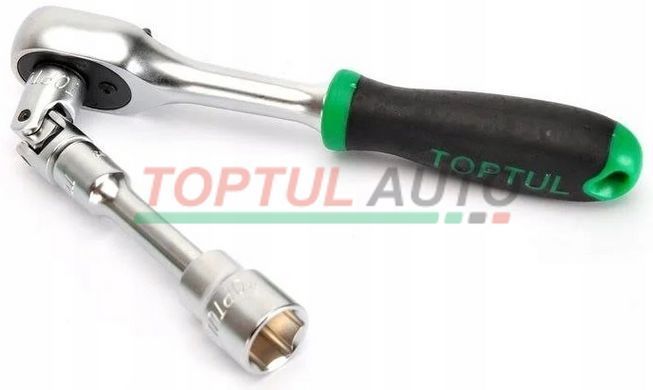 Набір торцевих головок і біт з тріскачкою TOPTUL 1/4" 41ед. GCAI4102