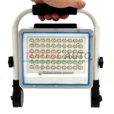 Прожектор LED світлодіодний 100W акумуляторний (LiFePO4, 5000 mAh) PROTESTER RCFL0102