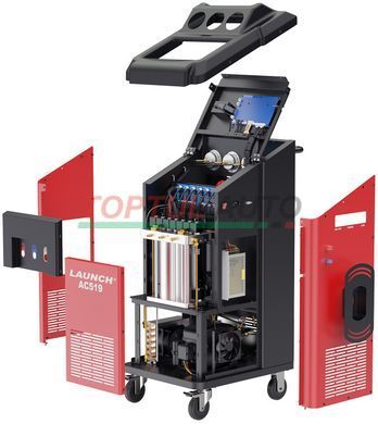 Установка для обслуживания кондиционеров (автоматическая) R134a или R1234yf (AC519) VALUE-500PLUS LAUNCH