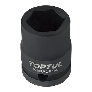 Головка торцева ударна 1/2" дюймова 7/16" TOPTUL KBBA1614