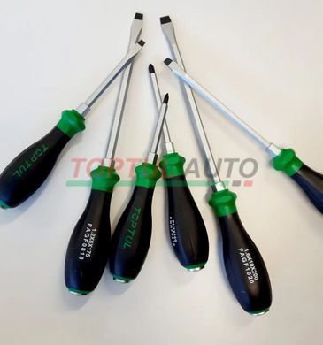 Набір викруток ударних з шестигранником 6 од. PRO-PLUS SERIES TOPTUL GFE-0602