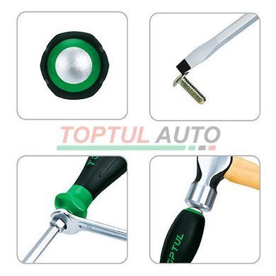 Набір викруток ударних з шестигранником 6 од. PRO-PLUS SERIES TOPTUL GFE-0602
