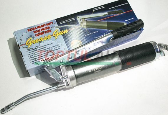 Шприц для смазки 400 мл (двухплунжерный) Pro-Line G.I.KRAFT KTPL-479