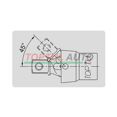 Кардан 1/4" TOPTUL посилений CAHD0834