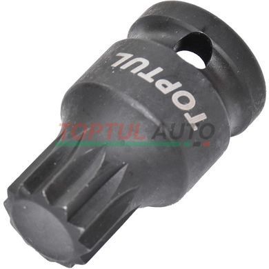 Головка ударная TOPTUL SPLINE М18 L44мм 1/2" KADB1618S