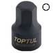 Головка-біта 1/4" HEX TOPTUL 8мм (цілісна) BCDB0808