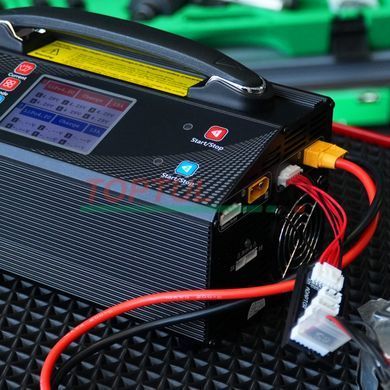 Зарядное устройство 2-канальное 24В 25А 2-6S LiPo/LiHV 1200Вт 220В (UP600+) ULTRA POWER PROTESTER UP600PLUS