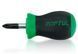 Отвертка короткая крестовая TOPTUL PH1x25 FBBB0103