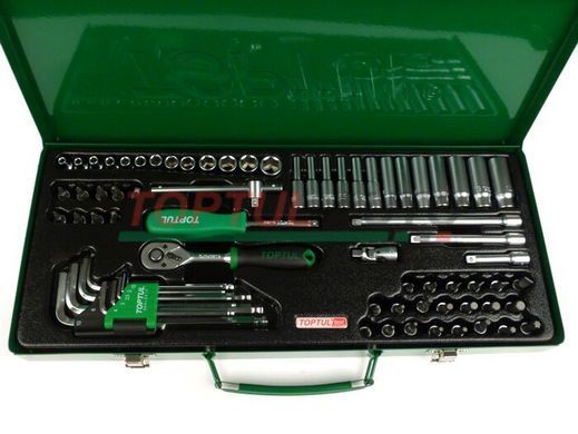 Професійний набір інструменту TOPTUL 1/4" 72ед. GCAD7202