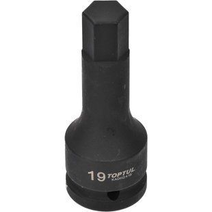 Насадка шестигранник ударная TOPTUL 3/4" HEX 19мм KADH2419