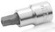 Набір біт TORX пятигранных з отвором TOPTUL 1/4" T8-T40 8ед. GAAG0805 GAAG0805 фото 2