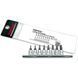 Набір біт TORX пятигранных з отвором TOPTUL 1/4" T8-T40 8ед. GAAG0805 GAAG0805 фото 1