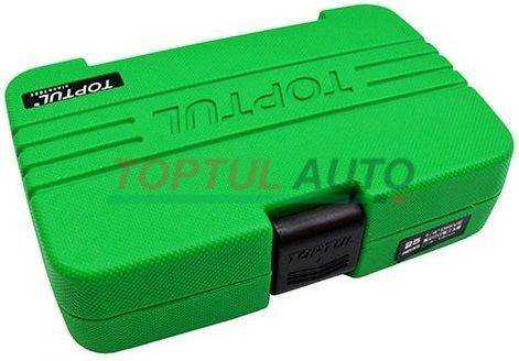 Набір інструменту в кейсі TOPTUL 1/4" 25ед. GCAI2501