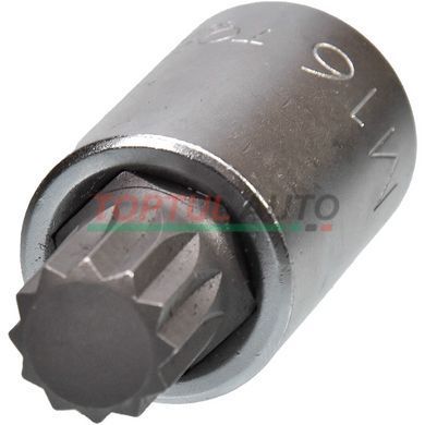 Головка торцевая SPLINE TOPTUL M16 L55мм 1/2" BCHA1616