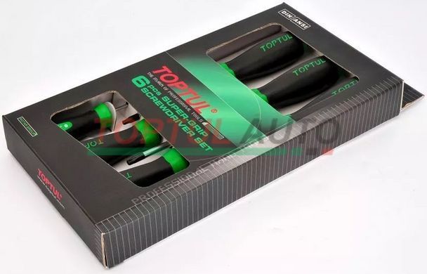 Набір викруток TORX з отвором T10-T40 6ед. TOPTUL GAAE0610