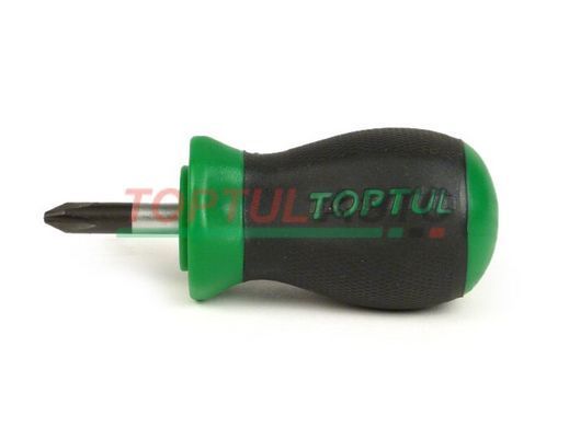 Короткая отвертка крестовая TOPTUL PH2x25 FBBB0203