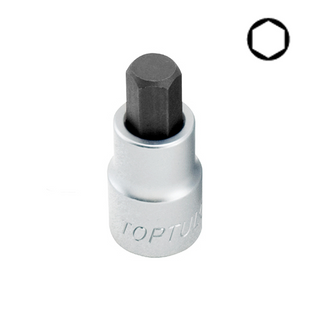 Торцевая насадка HEX TOPTUL 3мм 1/4" BCDA0803