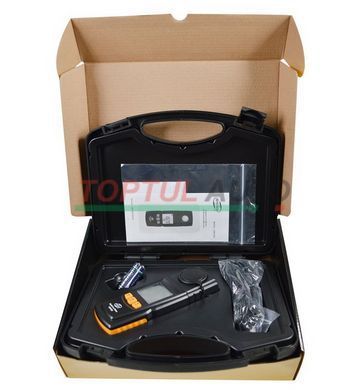 Вимірювач освітленості-люксметр + термометр, USB 200000 Lux BENETECH GM1020