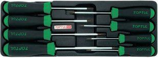 Набор отверток TORX T9-T40 8ед. (в ложементе, тип А) TOPTUL GAAT0813