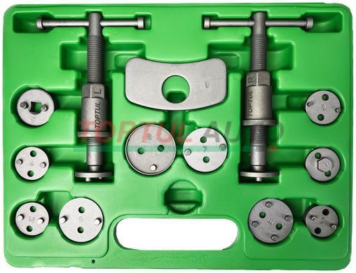 Комплект для обслуговування гальмівних циліндрів TOPTUL 18 од. (два гвинти) JGAI1801