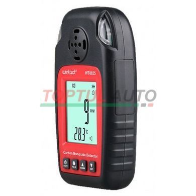 Газоаналізатор СО2 + термометр (0-1000 ppm, 0-50&deg;C) WINTACT WT8825