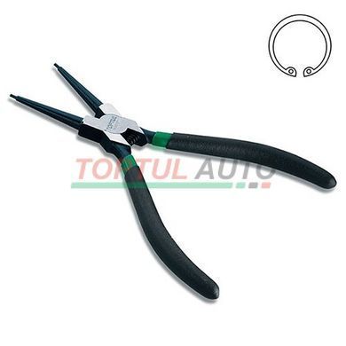 Съемник для снятия стопорных колец TOPTUL 7" (сжим прямые) DCAD1207