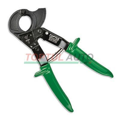 Кусачки для резки кабеля TOPTUL 10" с трещоткой DNAB1010