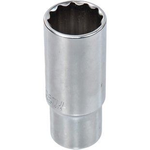 Головка торцевая 24 мм TOPTUL 1/2" длинная 12-гранная BAEF1624