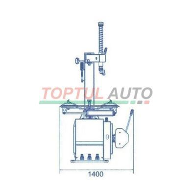 Cтенд шиномонтажный полуавтоматический 10"-22" BRIGHT LC810 380V