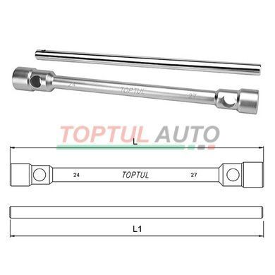 Ключ для колес TOPTUL 27х30мм с воротком CTIA2730