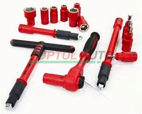 Набор изолированного инструмента TOPTUL VDE 1/2" 16ед. (6-гр.) GZC1609