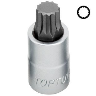 Головка торцева SPLINE TOPTUL M6 L55мм 1/2" BCHA1606