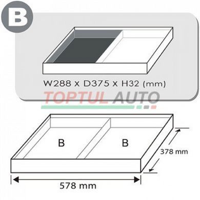 Набор отверток в ложементе 12ед. TOPTUL GVB1202