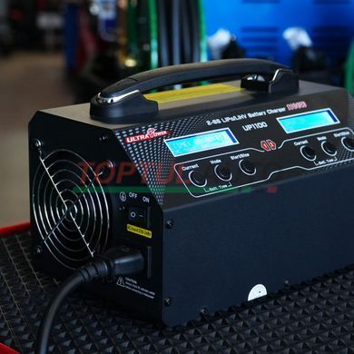 Зарядний пристрій 2-канальний 2x22А 2-6S LiPo/LiHV 1100Вт 220В ULTRA POWER PROTESTER UP1100