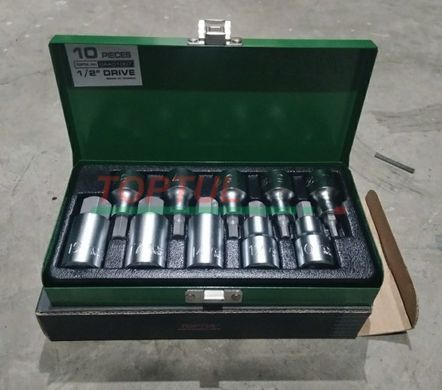 Набір головок-біт шестигранник TOPTUL 1/2" Н4-Н19 GAAD1007