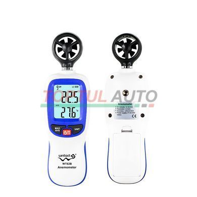 Крильчатий Анемометр Bluetooth 0,3-30 м/с, -10-45&deg;C WINTACT WT82B